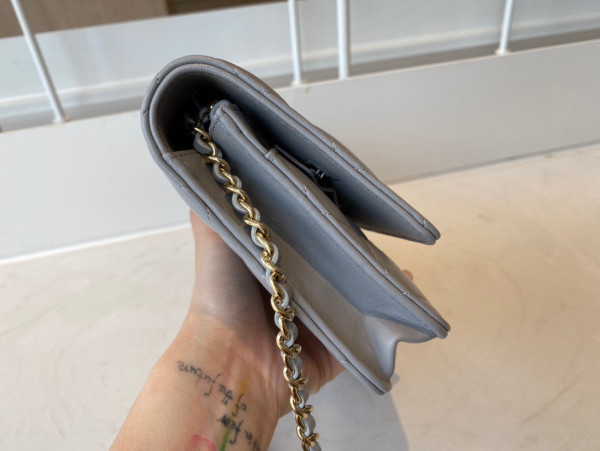 HOT SALE CL CHAIN WALLET LAMBSKIN