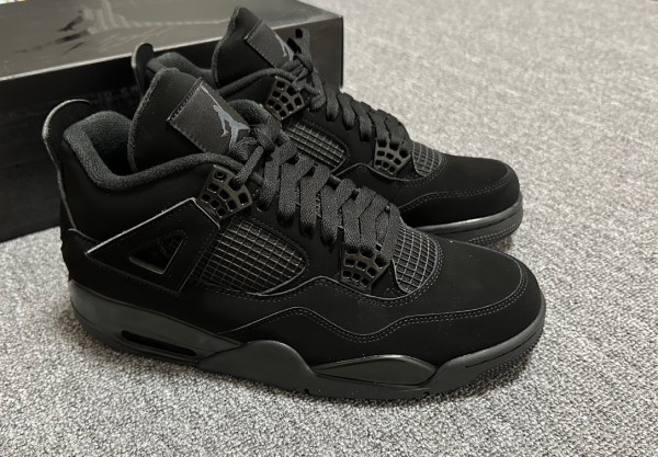 HOT SALE Air Jordan 4 Retro 'Black Cat'