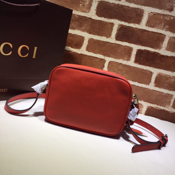 HOT SALE GUCCI Soho small leather disco bag