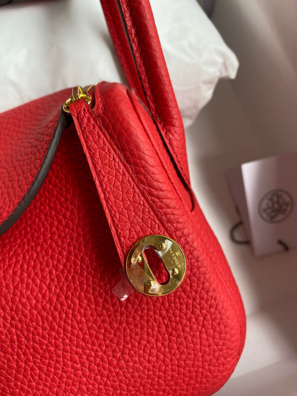 HOT SALE HERMES LINDY MINI HANDMADE