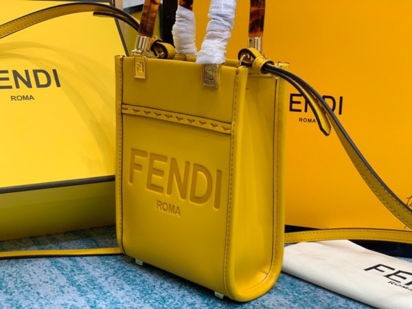 HOT SALE FENDI MINI SUNSHINE SHOPPER-13-18-6.5cm