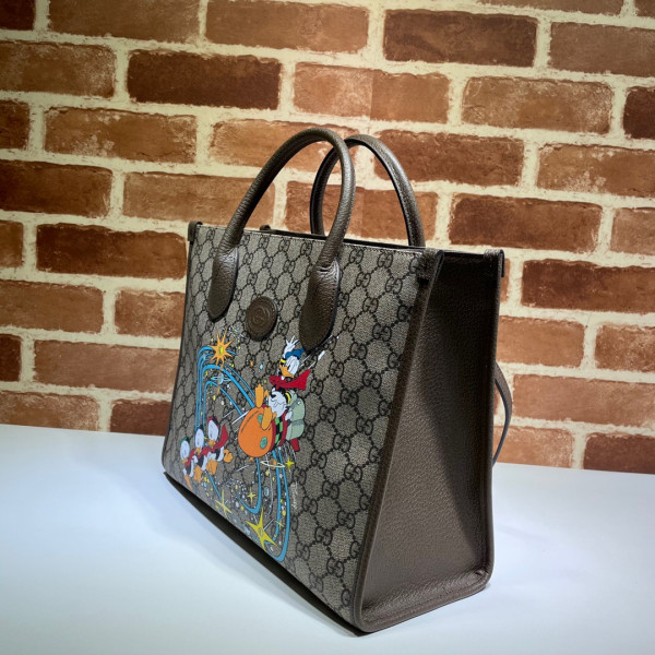 HOT SALE Disney x Gucci Donald Duck tote bag