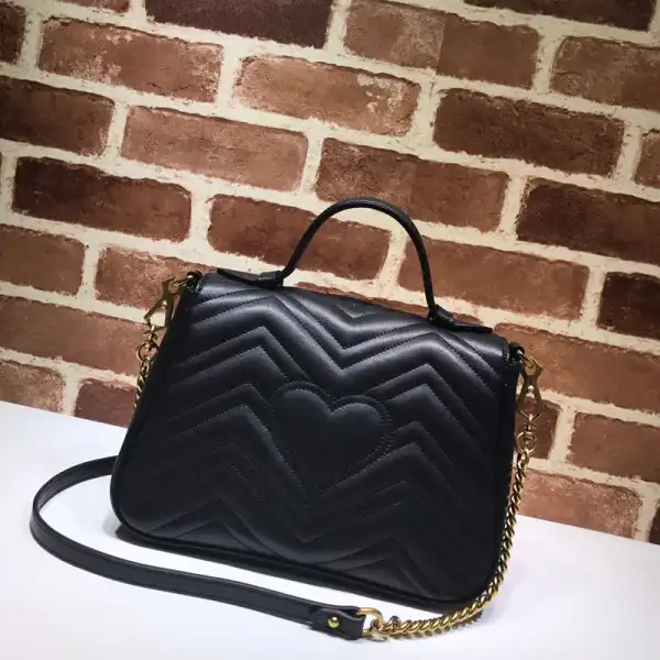 Affordable GUCCI GG Marmont Small Top Handle Bag