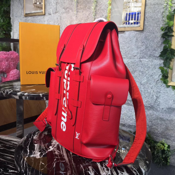 HOT SALE Louis Vuitton Supreme backpack