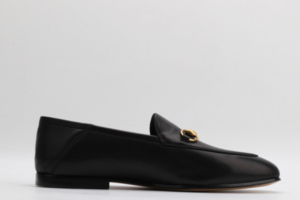 HOT SALE GUCCI Horsebit leather loafer