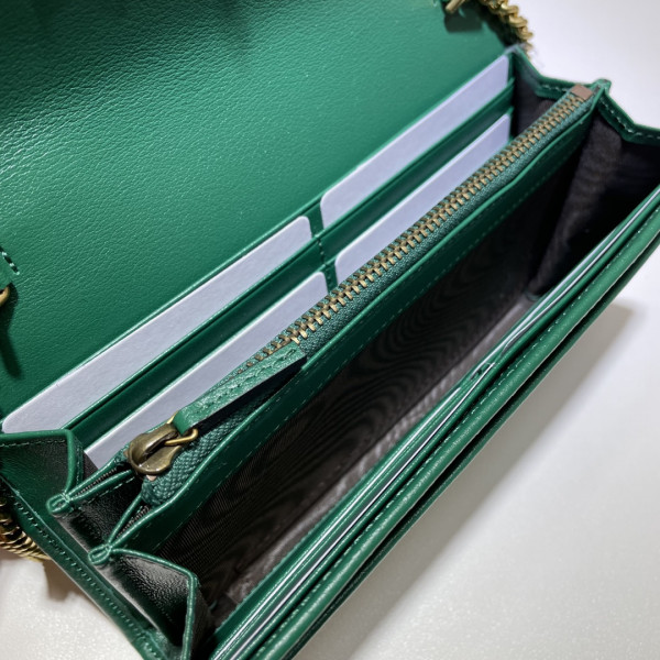 HOT SALE Gucci Diana chain wallet with bamboo