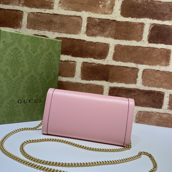 HOT SALE Gucci Diana chain wallet with bamboo