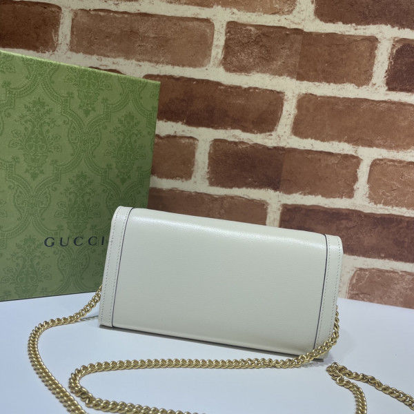 HOT SALE Gucci Diana chain wallet with bamboo