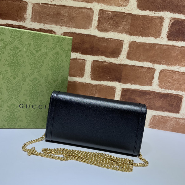 HOT SALE Gucci Diana chain wallet with bamboo