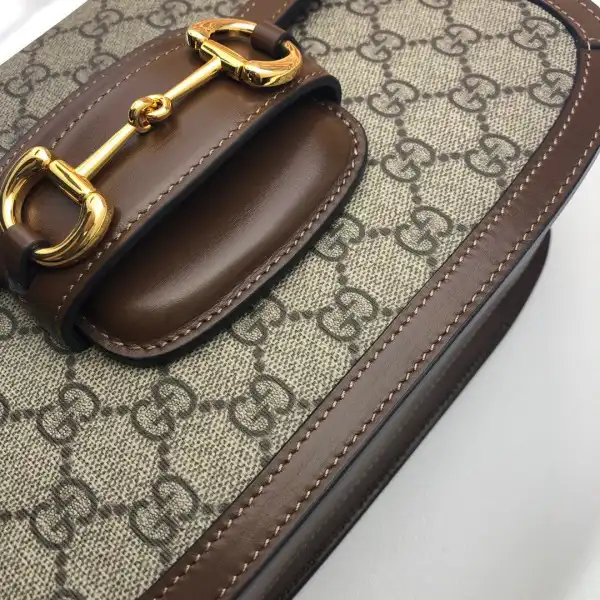 Affordable TO GUCCI 1955 Horsebit shoulder bag