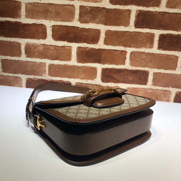 HOT SALE GUCCI 1955 Horsebit shoulder bag