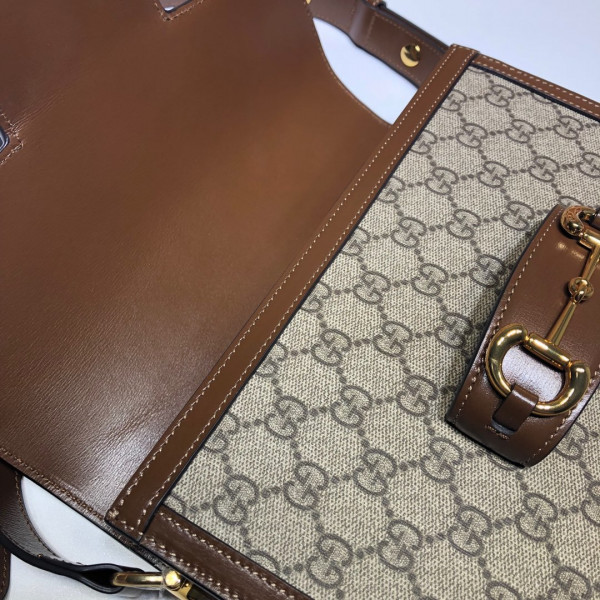 HOT SALE GUCCI 1955 Horsebit shoulder bag