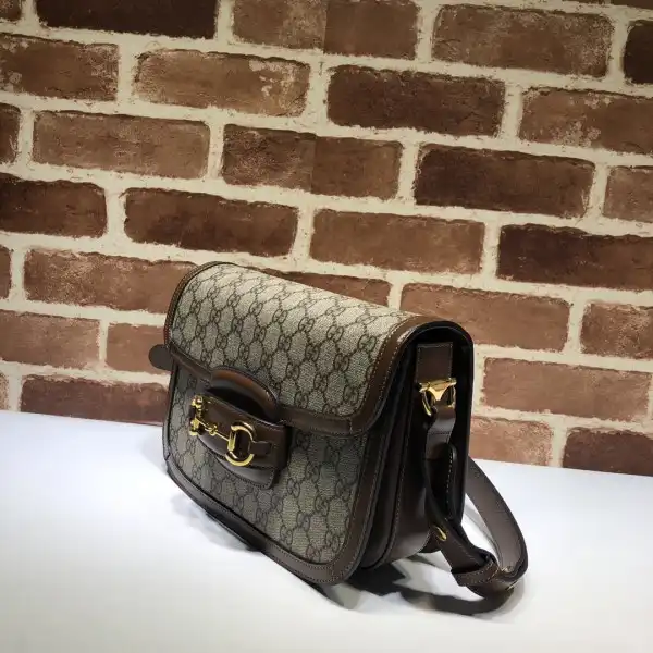 Affordable TO GUCCI 1955 Horsebit shoulder bag