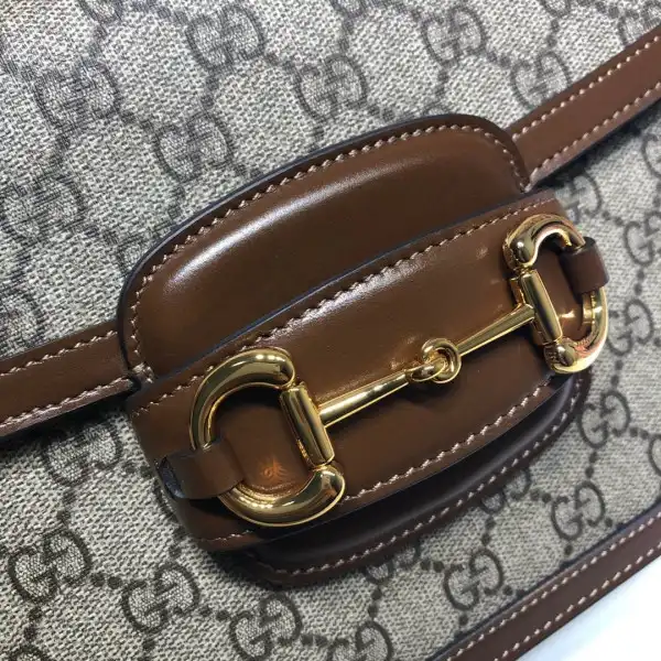 Affordable TO GUCCI 1955 Horsebit shoulder bag