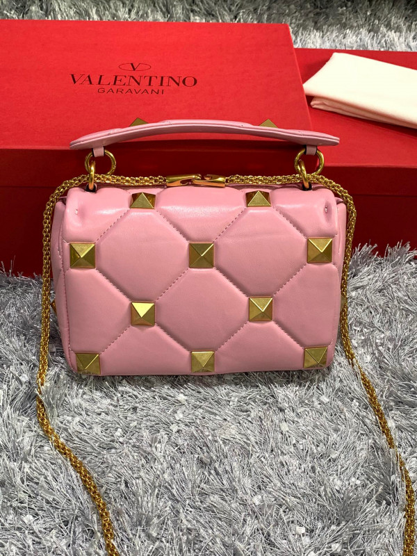 HOT SALE VALENTINO MEDIUM ROMAN STUD THE SHOULDER BAG