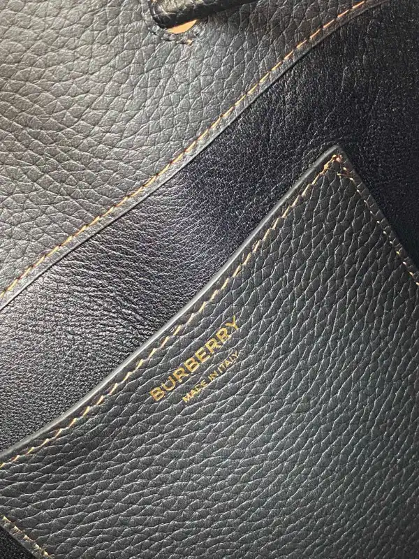 First bag ru BURBERRY Small TB Bucket Bag