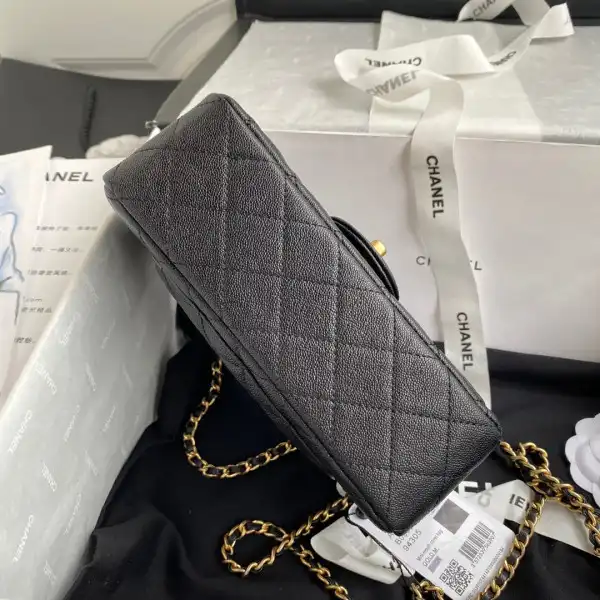 First bag ru CHANEL MINI FLAP BAG WITH TOP HANDLE