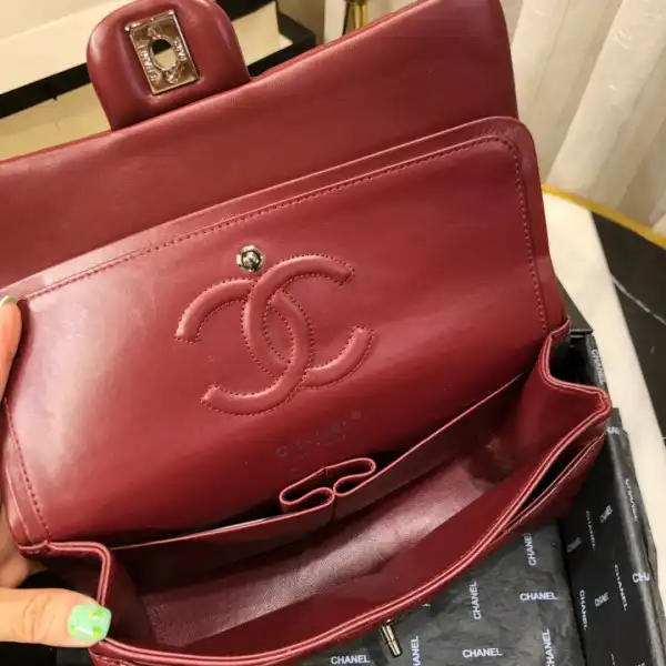 CHANEL FLAP BAG LAMBSKIN