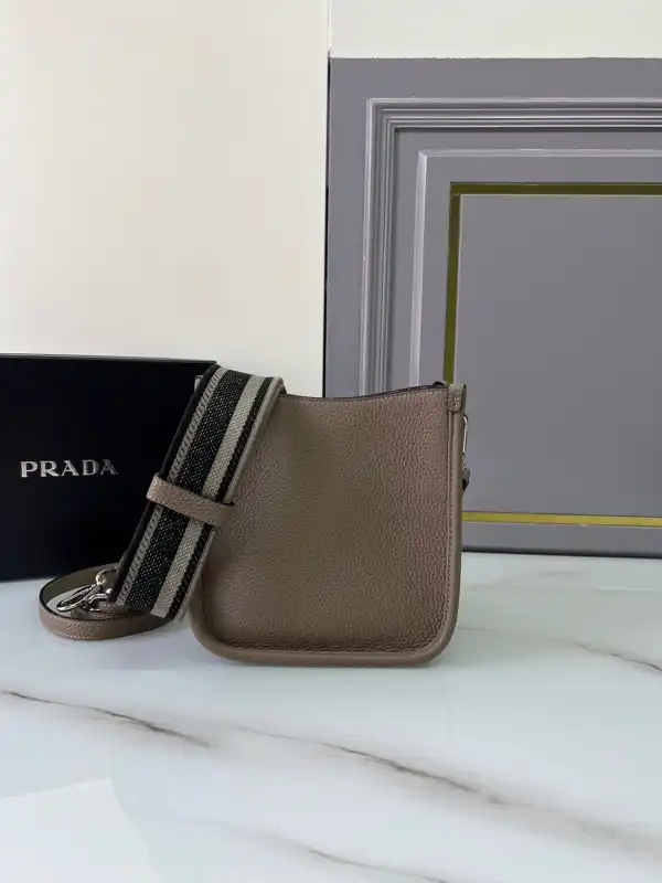 PRADA Leather mini shoulder bag