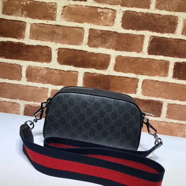 First bag ru GUCCI GG Black shoulder bag