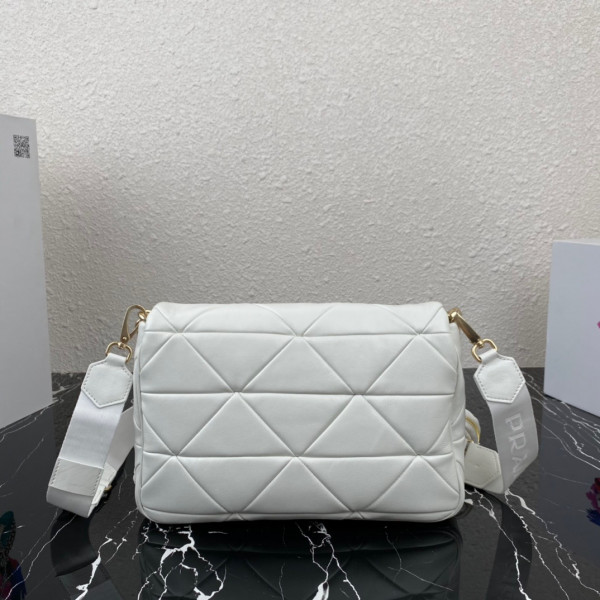 HOT SALE Prada System nappa leather patchwork bag