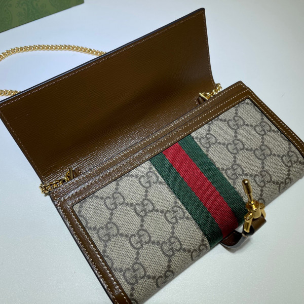 HOT SALE GUCCI Jackie 1961 chain wallet