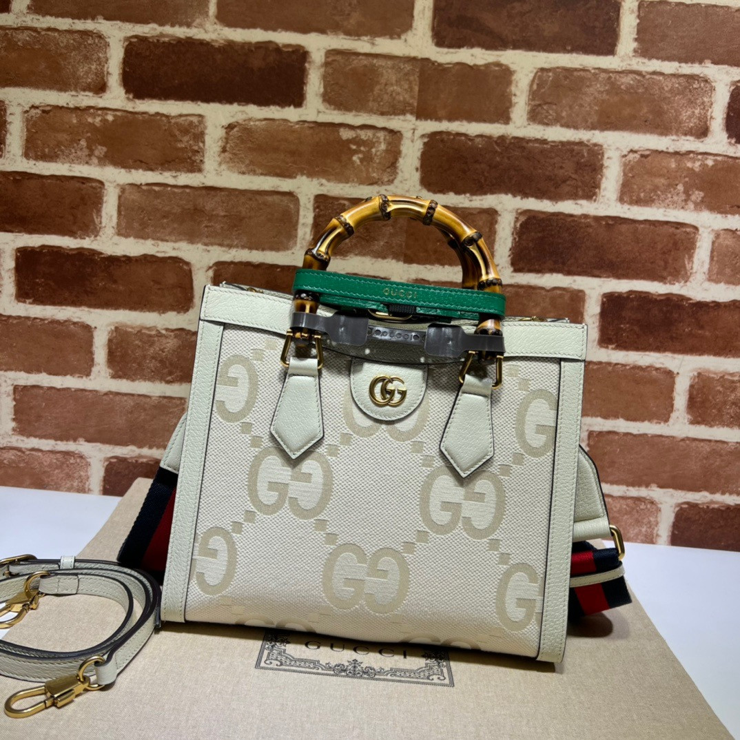 HOT SALE GUCCI Diana small tote bag