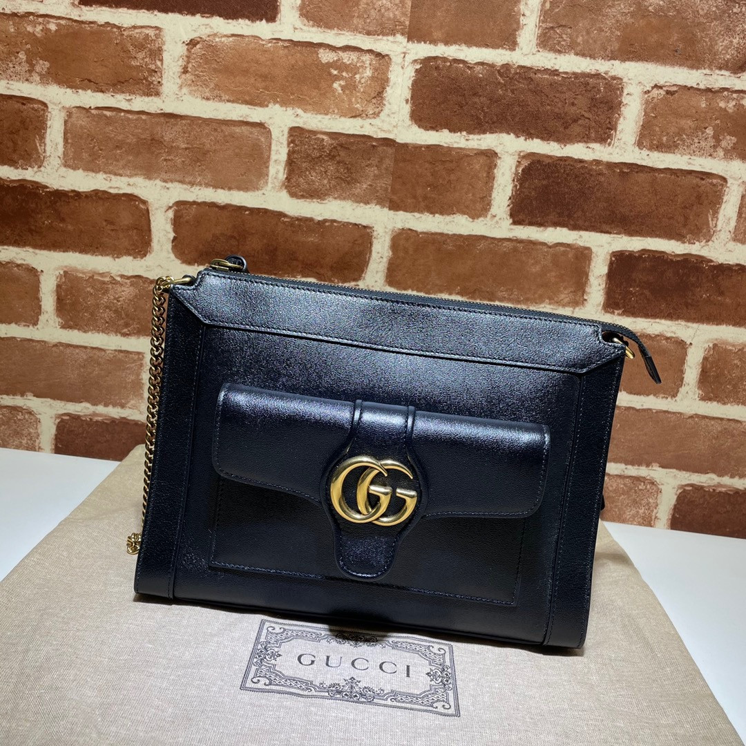 HOT SALE GUCCI Small shoulder bag with Double G