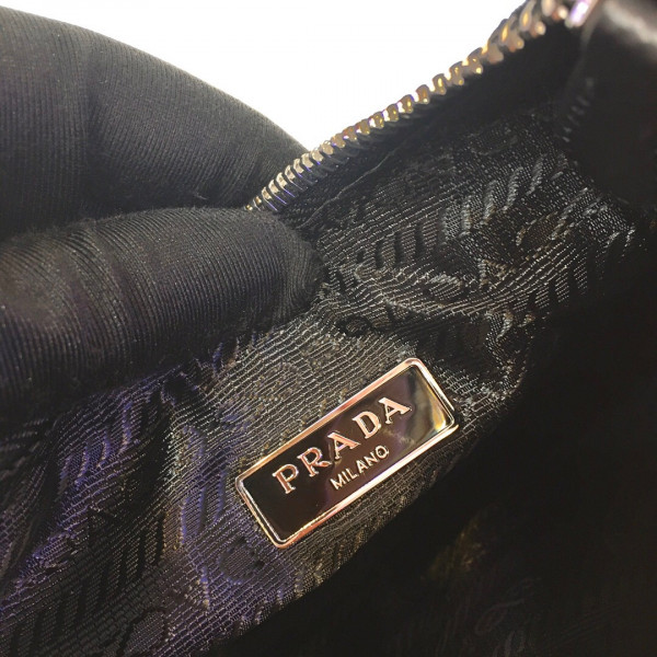 HOT SALE PRADA NYLON AND SAFFIANO LEATHER MINI BAG