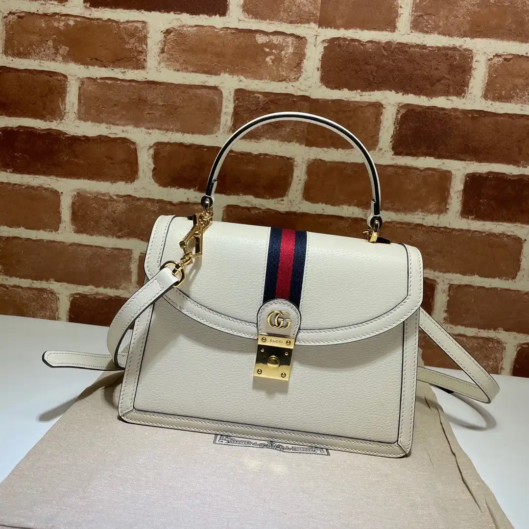 TO GUCCI Ophidia small top handle bag with Web