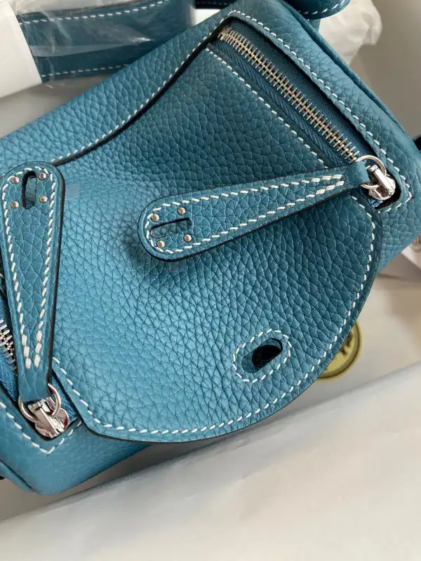 First bag ru HERMES LINDY MINI HANDMADE