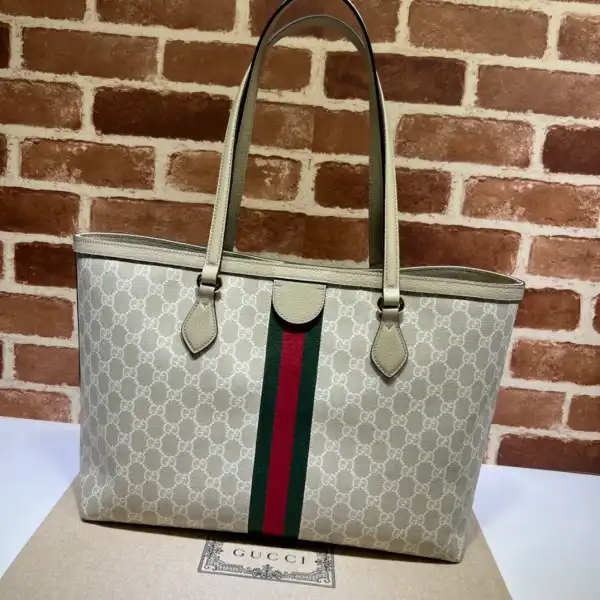 Cheap TO GUCCI Ophidia medium tote with Web