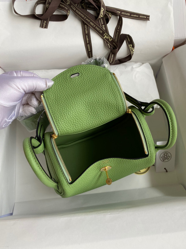 HOT SALE HERMES LINDY MINI HANDMADE