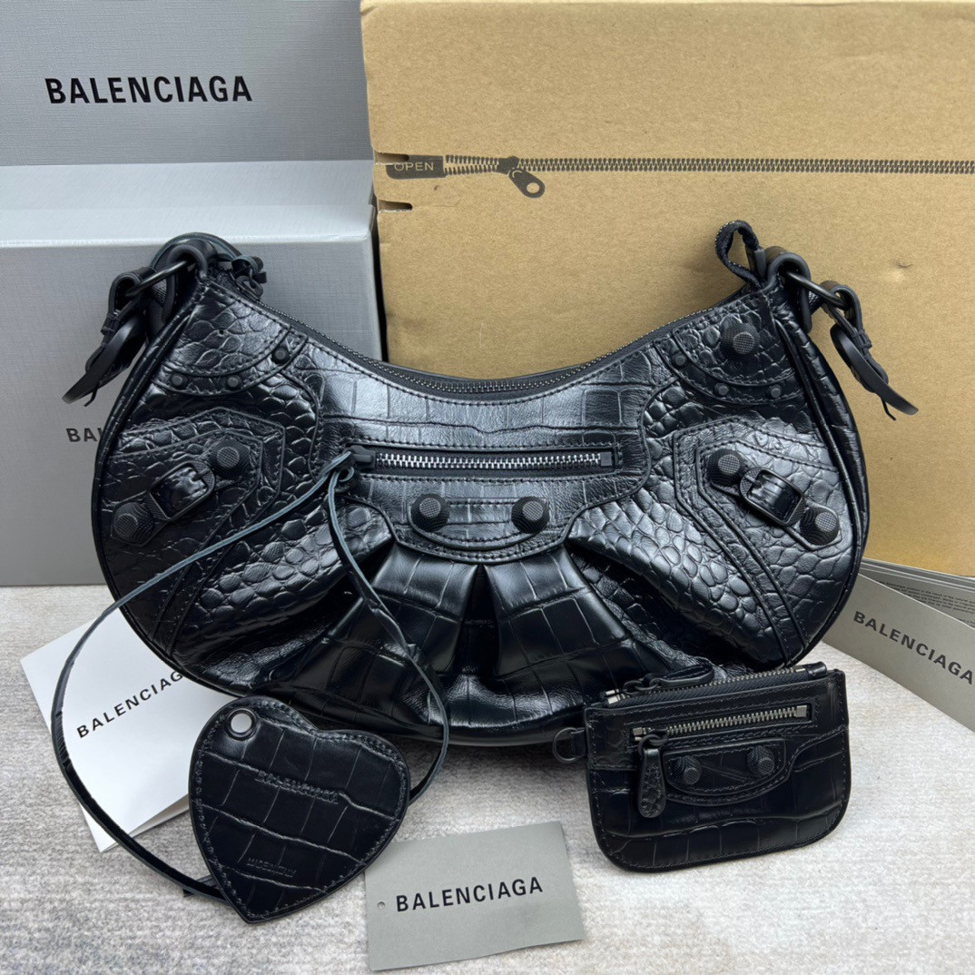 HOT SALE BALENCIAGA WOMEN'S LE CAGOLE SMALL SHOULDER BAG