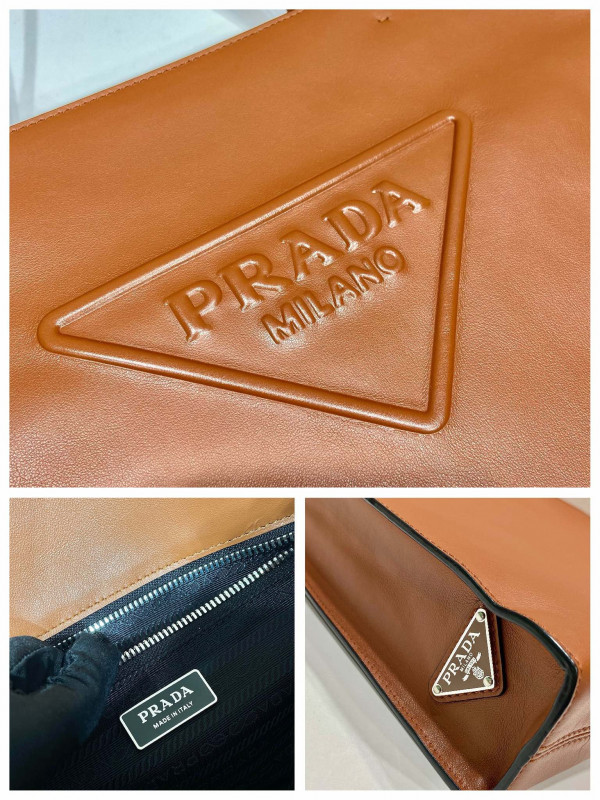 HOT SALE PRADA Leather tote bag