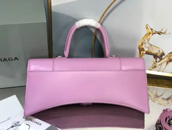 BALENCIAGA  HOURGLASS STRETCHED TOP HANDLE BAG