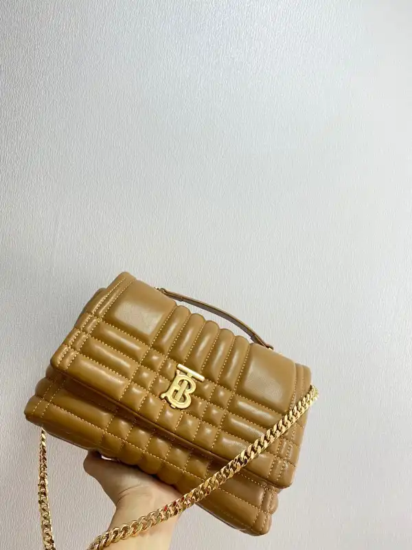 First Bag Ru BURBERRY SMALL Lola Satchel