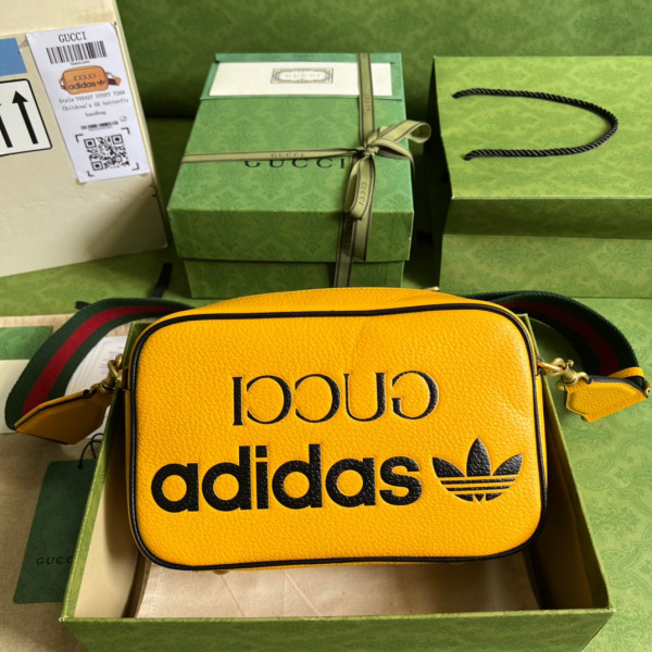 HOT SALE Adidas x Gucci small shoulder bag