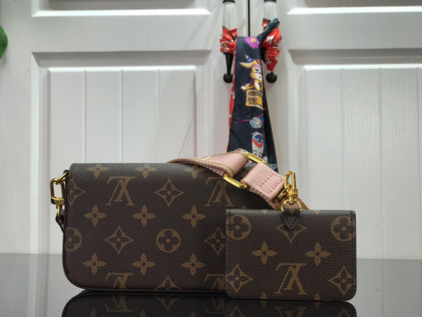 HOT SALE LOUIS VUITTON FELICIE STRAP & GO