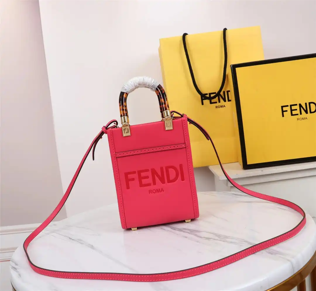 FENDI MINI SUNSHINE SHOPPER-13-18-6.5cm