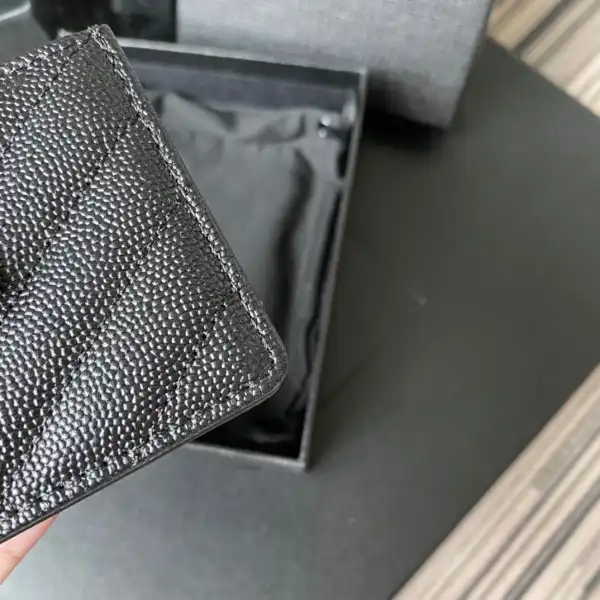 YSL MONOGRAM BUSINESS CARD CASE