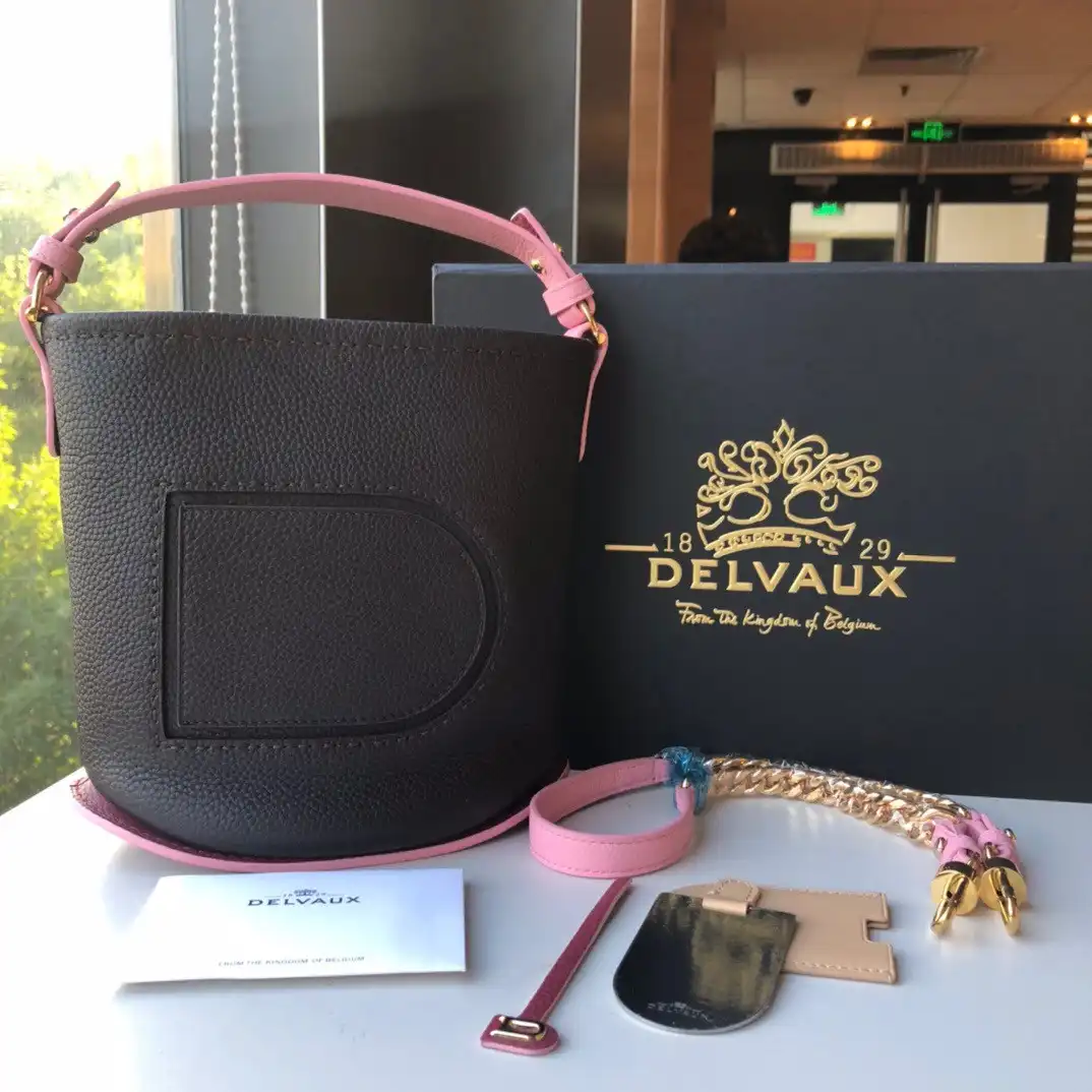 DELVAUX Pin Mini Bucket