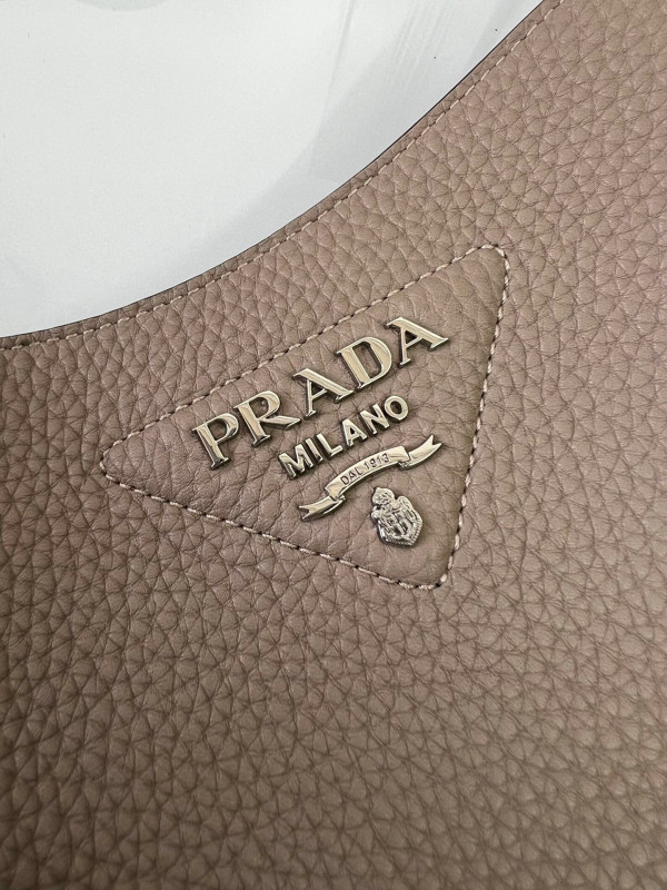 HOT SALE PRADA Leather mini shoulder bag