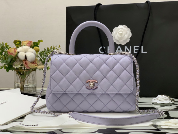 CL FLAP BAG WITH TOP HANDLE