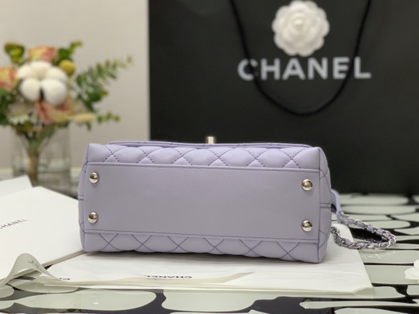 CL FLAP BAG WITH TOP HANDLE