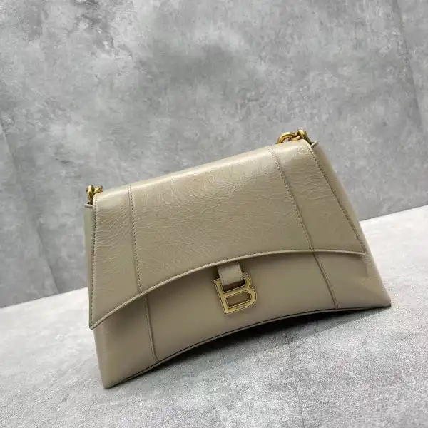 BALENCIAGA DOWNTOWN SMALL SHOULDER BAG WITH CHAIN