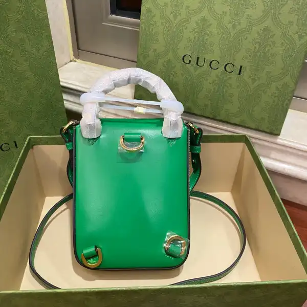 Cheap HOT SALE Gucci Bamboo mini handbag