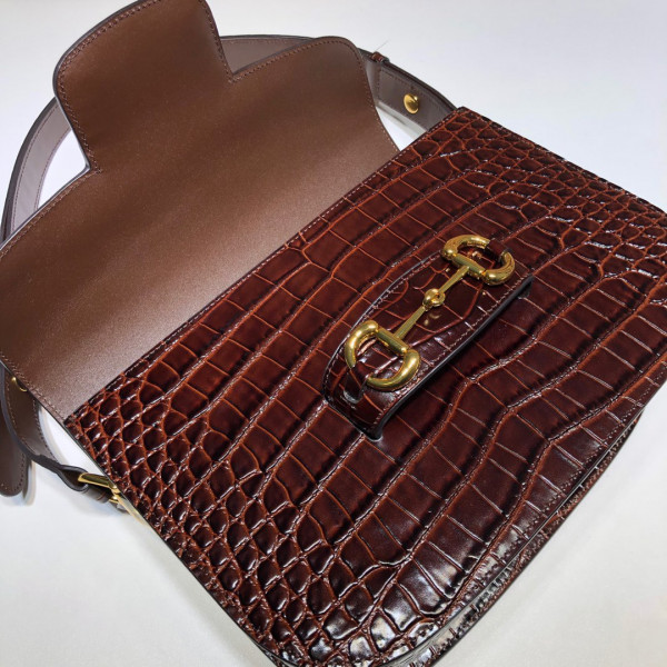 HOT SALE GUCCI Horsebit 1955 shoulder bag