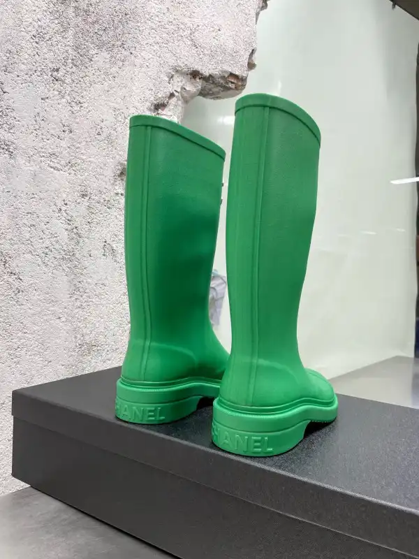 CHANEL RAIN BOOTS