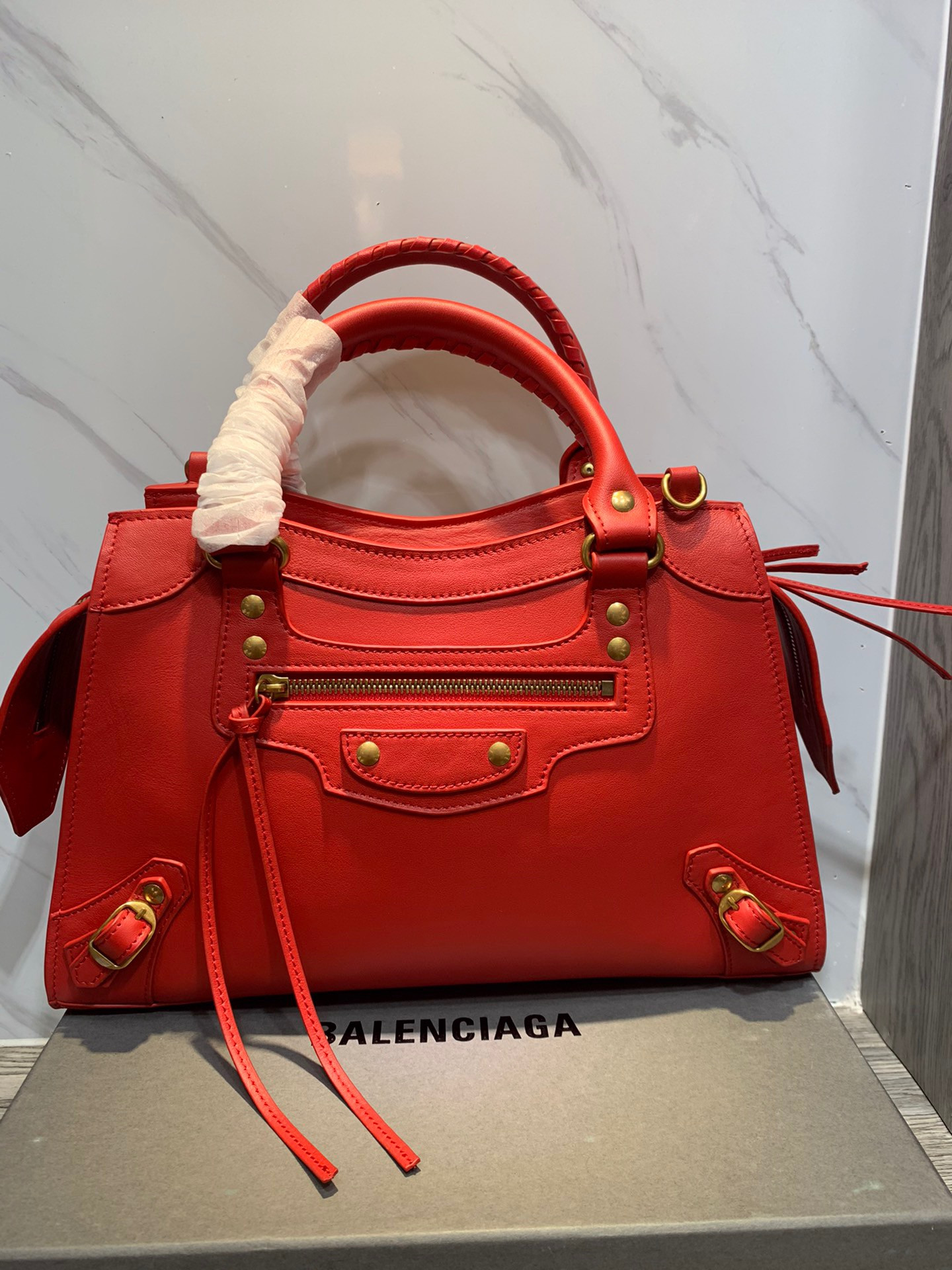 HOT SALE BALENCIAGA NEO CLASSIC SMALL TOP HANDLE BAG